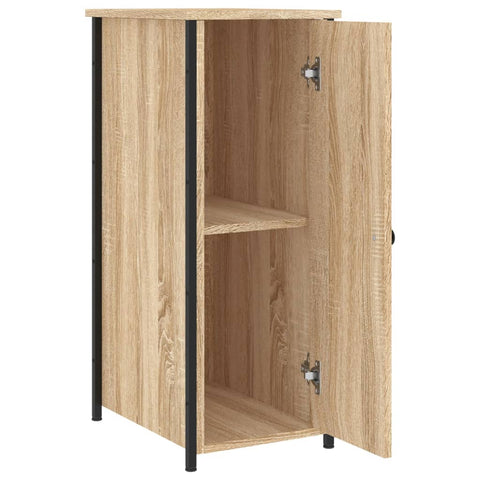 vidaXL Nachttisch Sonoma-Eiche 32x42x80 cm Holzwerkstoff