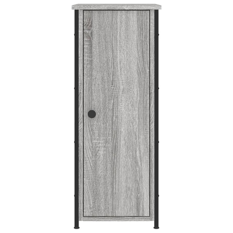 vidaXL Nachttisch Grau Sonoma 32x42x80 cm Holzwerkstoff