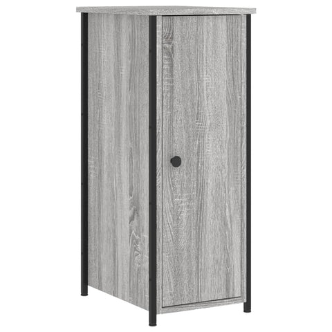 vidaXL Nachttische 2 Stk. Grau Sonoma 32x42x80 cm Holzwerkstoff