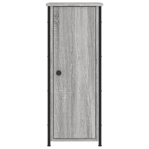 vidaXL Nachttische 2 Stk. Grau Sonoma 32x42x80 cm Holzwerkstoff