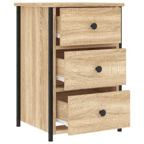 vidaXL Nachttisch Sonoma-Eiche 40x36x60 cm Holzwerkstoff