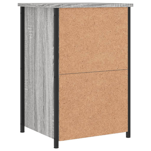 vidaXL Nachttisch Grau Sonoma 40x36x60 cm Holzwerkstoff