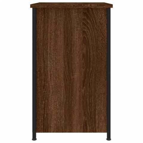 vidaXL Nachttische 2 Stk. Braun Eichen-Optik 40x36x60 cm Holzwerkstoff