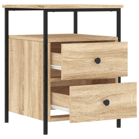 vidaXL Nachttisch Sonoma-Eiche 44x45x60 cm Holzwerkstoff