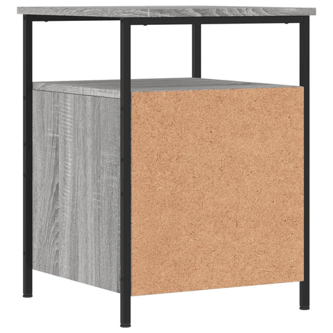 vidaXL Nachttisch Grau Sonoma-Eiche 44x45x60 cm Holzwerkstoff