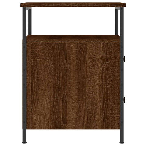 vidaXL Nachttisch Braun Eichen-Optik 44x45x60 cm Holzwerkstoff