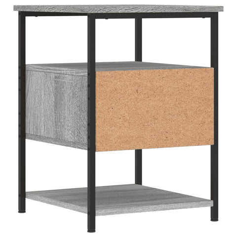 vidaXL Nachttische 2 Stk. Grau Sonoma 40x42x56 cm Holzwerkstoff