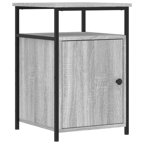 vidaXL Nachttisch Grau Sonoma 40x42x60 cm Holzwerkstoff