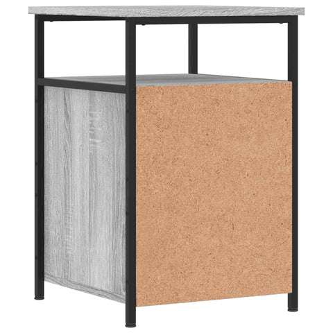 vidaXL Nachttisch Grau Sonoma 40x42x60 cm Holzwerkstoff