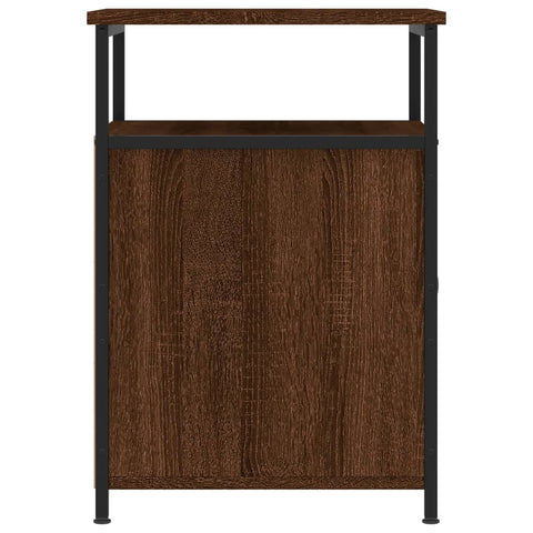 vidaXL Nachttisch Braun Eichen-Optik 40x42x60 cm Holzwerkstoff