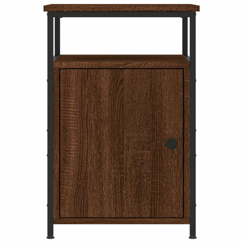 vidaXL Nachttische 2 Stk. Braun Eichen-Optik 40x42x60 cm Holzwerkstoff