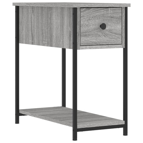 vidaXL Nachttische 2 Stk. Grau Sonoma 30x60x60 cm Holzwerkstoff