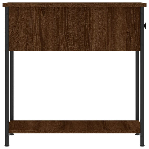 vidaXL Nachttisch Braun Eichen-Optik 30x60x60 cm Holzwerkstoff