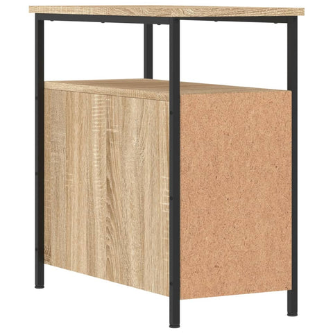 vidaXL Nachttisch Sonoma-Eiche 30x60x60 cm Holzwerkstoff