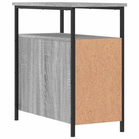 vidaXL Nachttische 2 Stk. Grau Sonoma 30x60x60 cm Holzwerkstoff