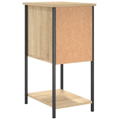 vidaXL Nachttisch Sonoma-Eiche 32x42x70 cm Holzwerkstoff