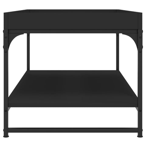 vidaXL Couchtisch Schwarz 100x49x45 cm Holzwerkstoff