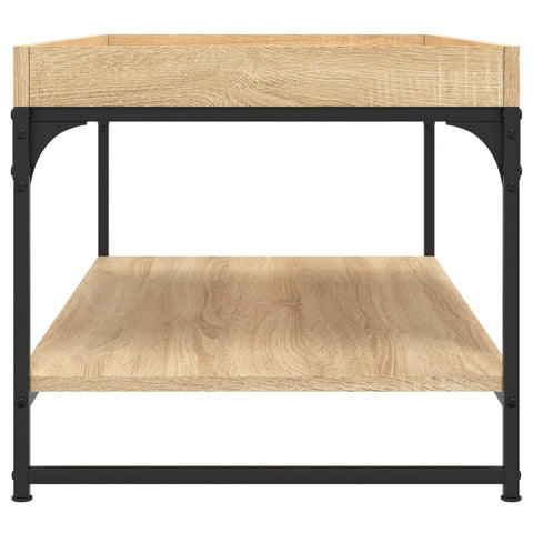 vidaXL Couchtisch Sonoma-Eiche 100x49x45 cm Holzwerkstoff