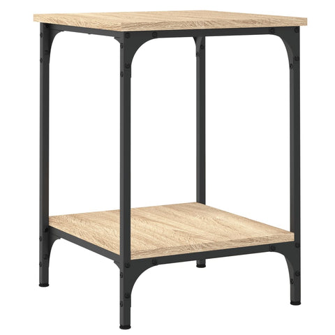 vidaXL Couchtisch Sonoma-Eiche 40x40x55 cm Holzwerkstoff