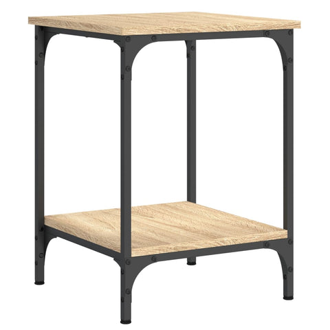 vidaXL Couchtisch Sonoma-Eiche 40x40x55 cm Holzwerkstoff