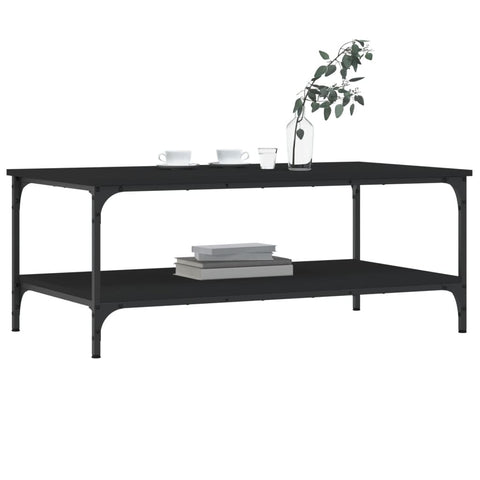 vidaXL Couchtisch Schwarz 100x55x40 cm Holzwerkstoff