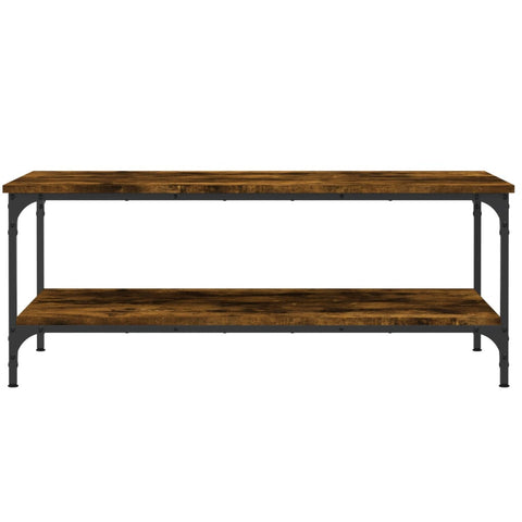 vidaXL Couchtisch Räuchereiche 100x55x40 cm Holzwerkstoff