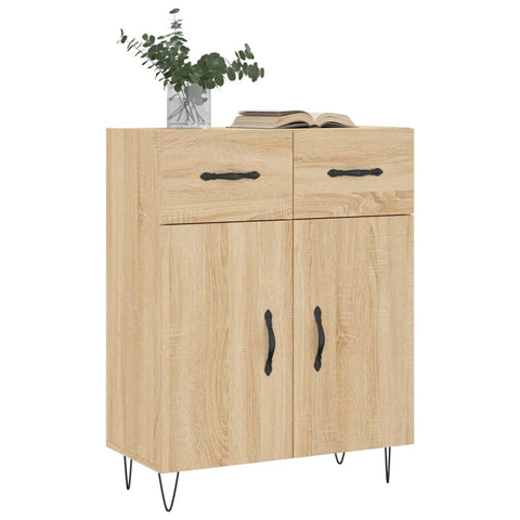 vidaXL Sideboard Sonoma-Eiche 69,5x34x90 cm Holzwerkstoff