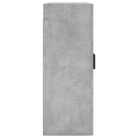 vidaXL Wandschrank Betongrau 69,5x34x90 cm