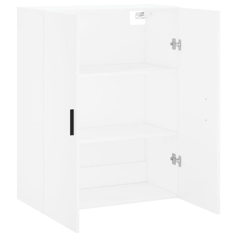 vidaXL Wandschrank Weiß 69,5x34x90 cm