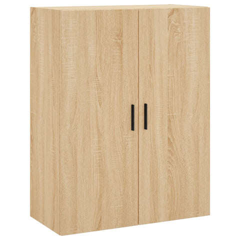 vidaXL Wandschrank Sonoma-Eiche 69,5x34x90 cm