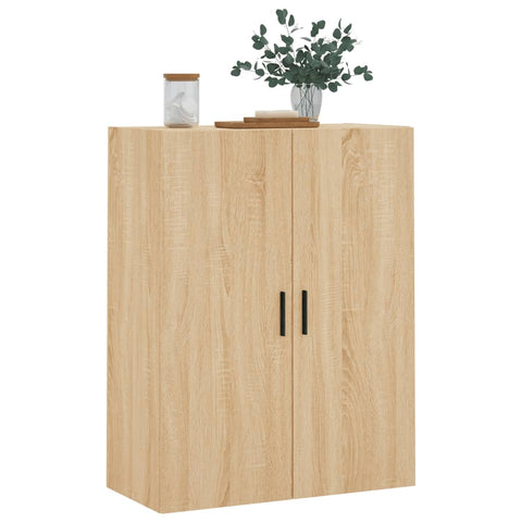 vidaXL Wandschrank Sonoma-Eiche 69,5x34x90 cm