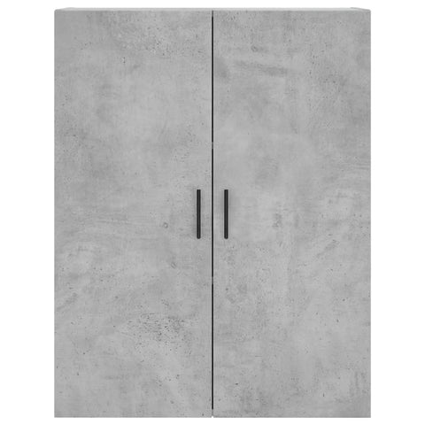 vidaXL Wandschrank Betongrau 69,5x34x90 cm