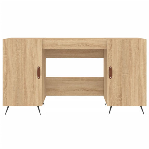 vidaXL Schreibtisch Sonoma-Eiche 140x50x75 cm Holzwerkstoff