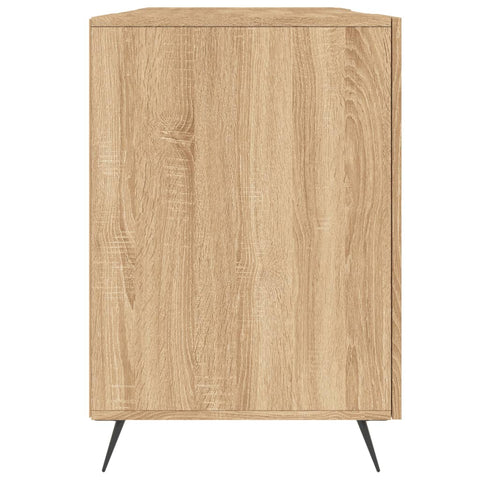 vidaXL Schreibtisch Sonoma-Eiche 140x50x75 cm Holzwerkstoff