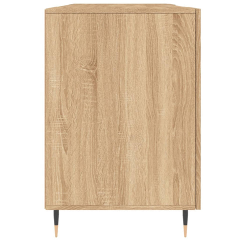 vidaXL Schreibtisch Sonoma-Eiche 140x50x75 cm Holzwerkstoff