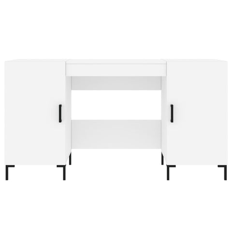 vidaXL Schreibtisch Weiß 140x50x75 cm Holzwerkstoff