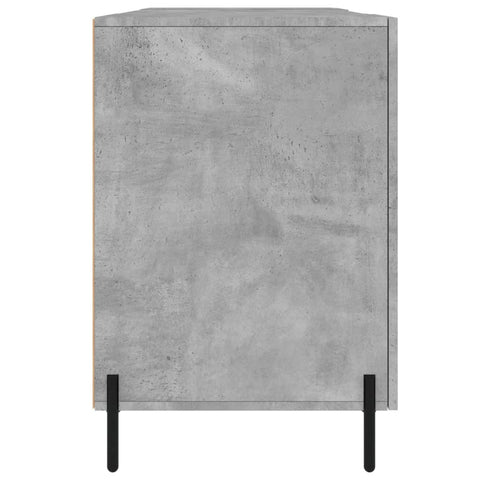 vidaXL Schreibtisch Betongrau 140x50x75 cm Holzwerkstoff