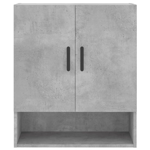 vidaXL Wandschrank Betongrau 60x31x70 cm Holzwerkstoff