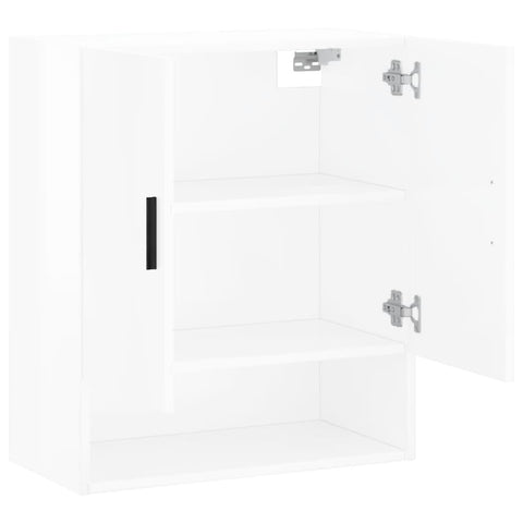 vidaXL Wandschrank Hochglanz-Weiß 60x31x70 cm Holzwerkstoff