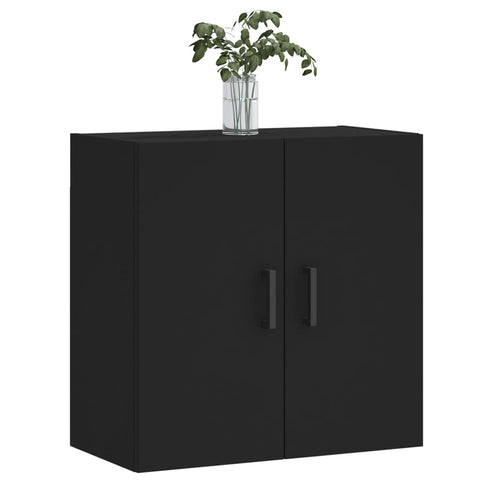 vidaXL Wandschrank Schwarz 60x31x60 cm Holzwerkstoff