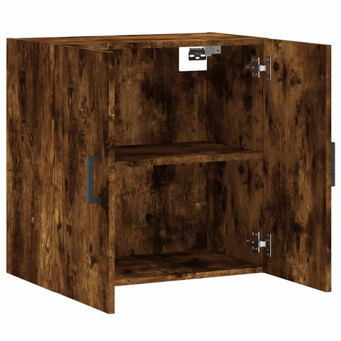 vidaXL Wandschrank Räuchereiche 60x31x60 cm Holzwerkstoff