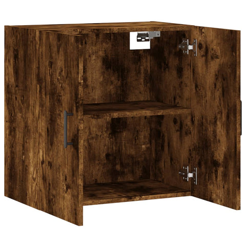 vidaXL Wandschrank Räuchereiche 60x31x60 cm Holzwerkstoff