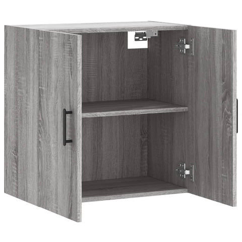 vidaXL Wandschrank Grau Sonoma 60x31x60 cm Holzwerkstoff