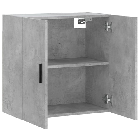 vidaXL Wandschrank Betongrau 60x31x60 cm Holzwerkstoff