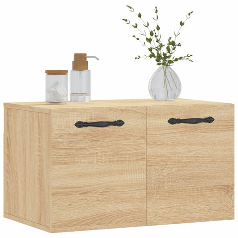 vidaXL Wandschrank Sonoma-Eiche 60x36,5x35 cm Holzwerkstoff