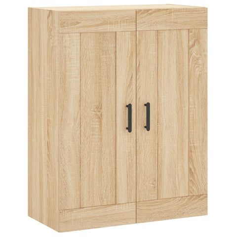 vidaXL Wandschrank Sonoma-Eiche 69,5x34x90 cm Holzwerkstoff