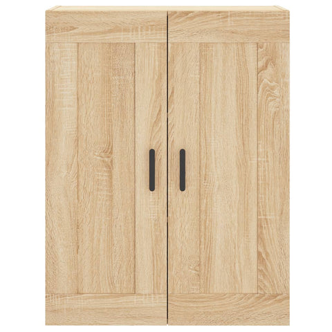 vidaXL Wandschrank Sonoma-Eiche 69,5x34x90 cm Holzwerkstoff