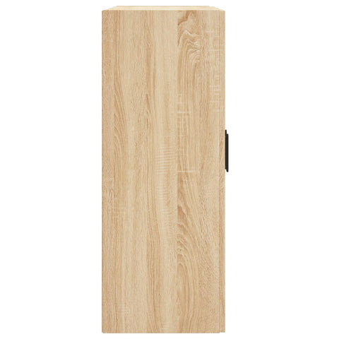 vidaXL Wandschrank Sonoma-Eiche 69,5x34x90 cm Holzwerkstoff