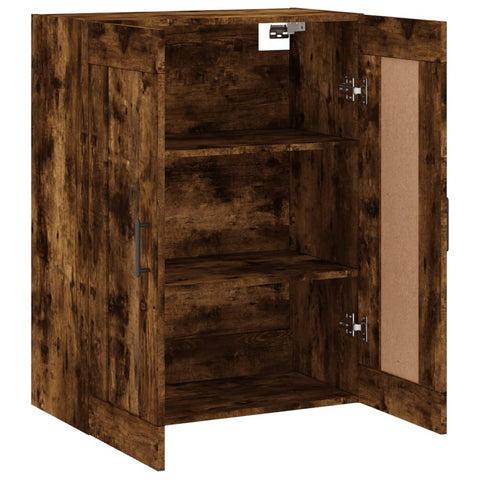 vidaXL Wandschrank Räuchereiche 69,5x34x90 cm Holzwerkstoff