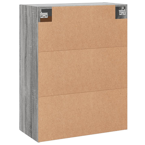 vidaXL Wandschrank Grau Sonoma 69,5x34x90 cm Holzwerkstoff